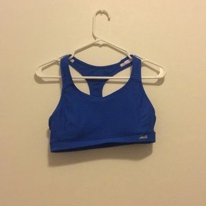 Blue Sports Bra